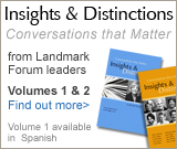 Joe DiMaggio & Nancy Zapolski: Insights and Distinctions from Landmark Forum Leaders